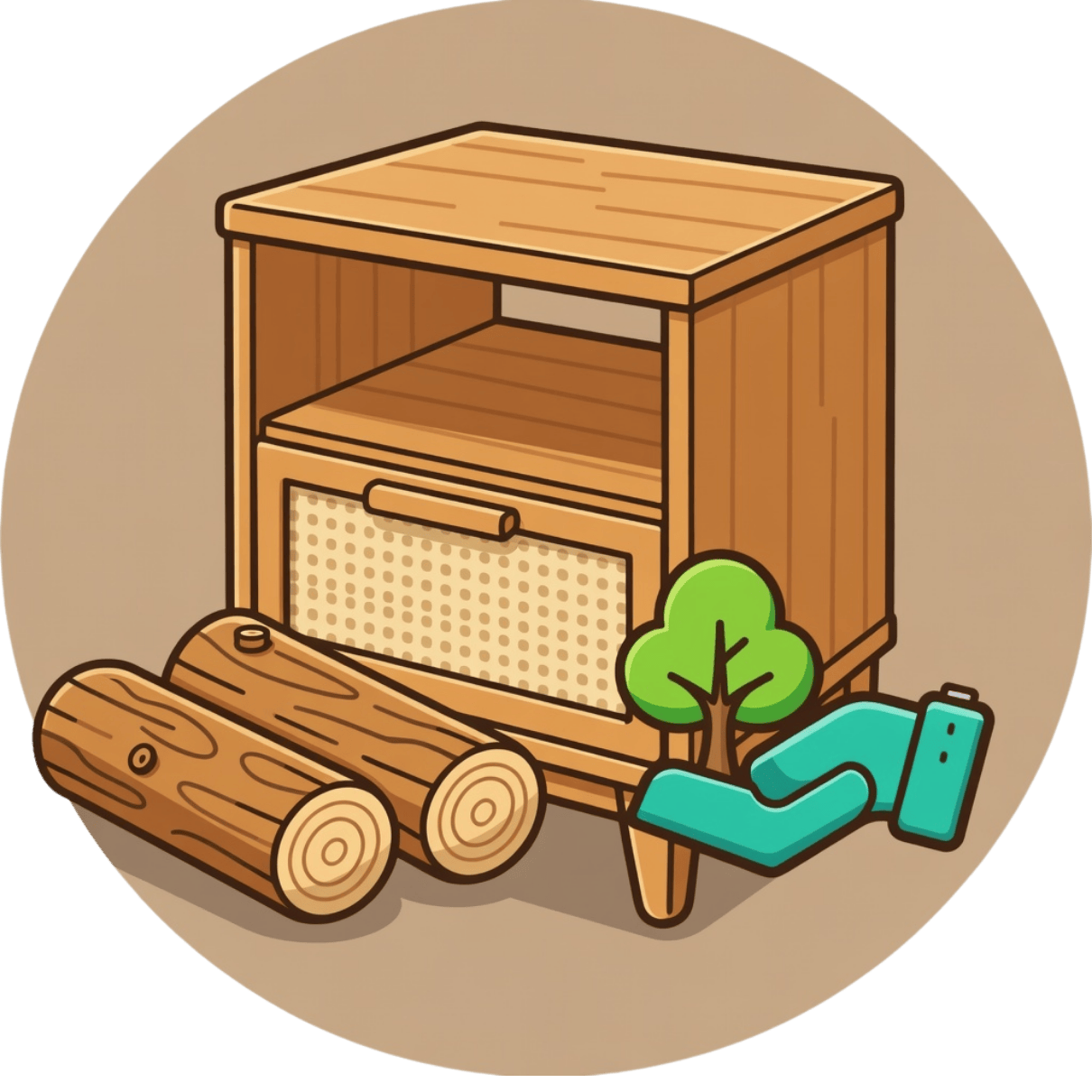 Madeira Maci&ccedil;a de Reflorestamento